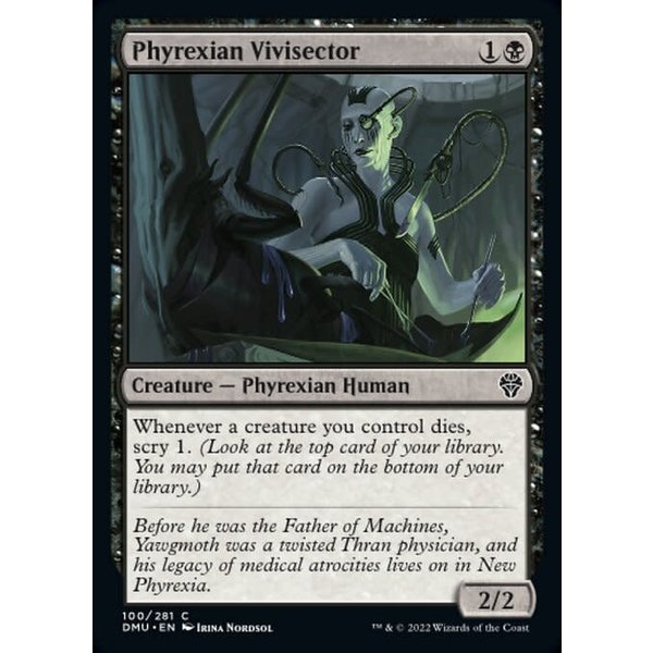 Magic: The Gathering Phyrexian Vivisector (100) Lightly Played Foil