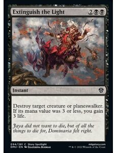Magic: The Gathering Extinguish the Light (094) Lightly Played Foil