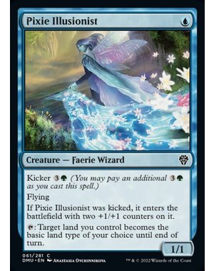 Magic: The Gathering Pixie Illusionist (061) Lightly Played Foil