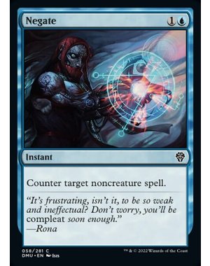 Magic: The Gathering Negate (058) Lightly Played Foil