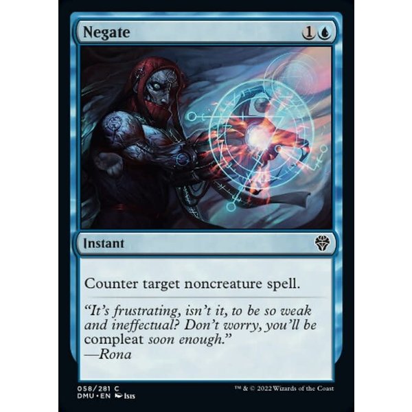 Magic: The Gathering Negate (058) Lightly Played Foil