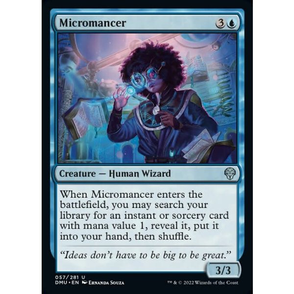 Magic: The Gathering Micromancer (057) Lightly Played Foil
