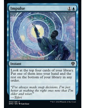 Magic: The Gathering Impulse (055) Lightly Played Foil