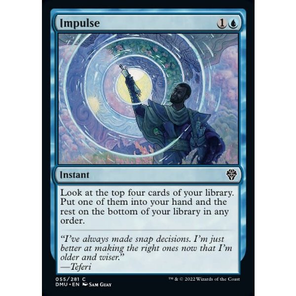 Magic: The Gathering Impulse (055) Lightly Played Foil