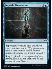 Magic: The Gathering Impede Momentum (054) Lightly Played Foil