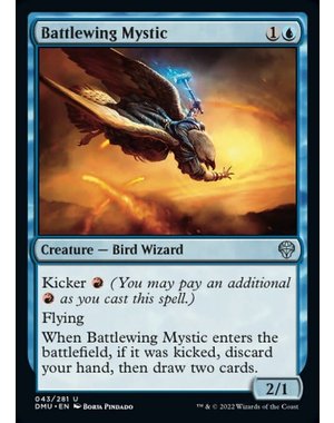 Magic: The Gathering Battlewing Mystic (043) Lightly Played Foil