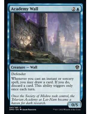 Magic: The Gathering Academy Wall (041) Lightly Played Foil