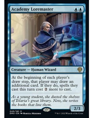 Magic: The Gathering Academy Loremaster (040) Lightly Played Foil