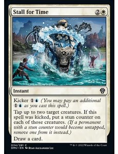 Magic: The Gathering Stall for Time (034) Lightly Played Foil