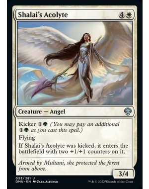 Magic: The Gathering Shalai's Acolyte (033) Lightly Played Foil