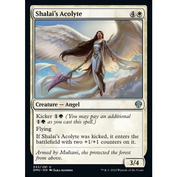 Magic: The Gathering Shalai's Acolyte (033) Lightly Played Foil