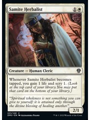 Magic: The Gathering Samite Herbalist (031) Lightly Played Foil