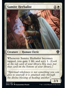 Magic: The Gathering Samite Herbalist (031) Lightly Played Foil