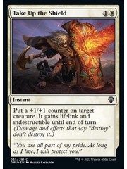 Magic: The Gathering Take Up the Shield (035) Lightly Played Foil