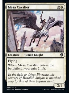 Magic: The Gathering Mesa Cavalier (026) Lightly Played Foil
