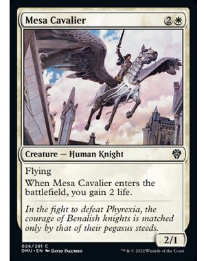 Magic: The Gathering Mesa Cavalier (026) Lightly Played Foil
