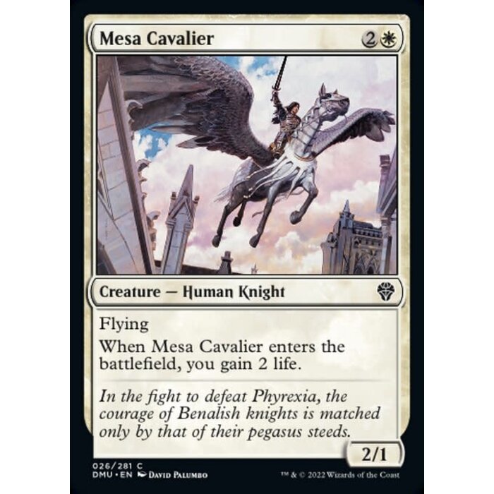 Magic: The Gathering Mesa Cavalier (026) Lightly Played Foil