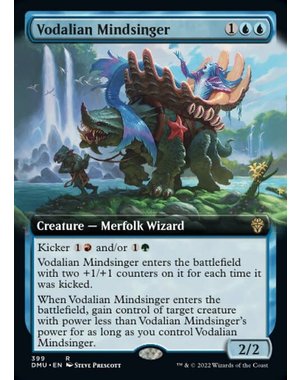 Magic: The Gathering Vodalian Mindsinger (Extended Art) (399) Lightly Played Foil