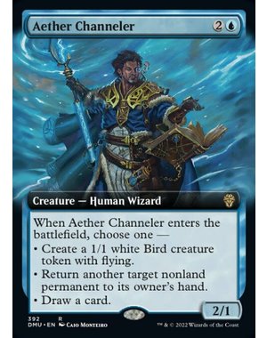 Magic: The Gathering Aether Channeler (Extended Art) (392) Lightly Played Foil
