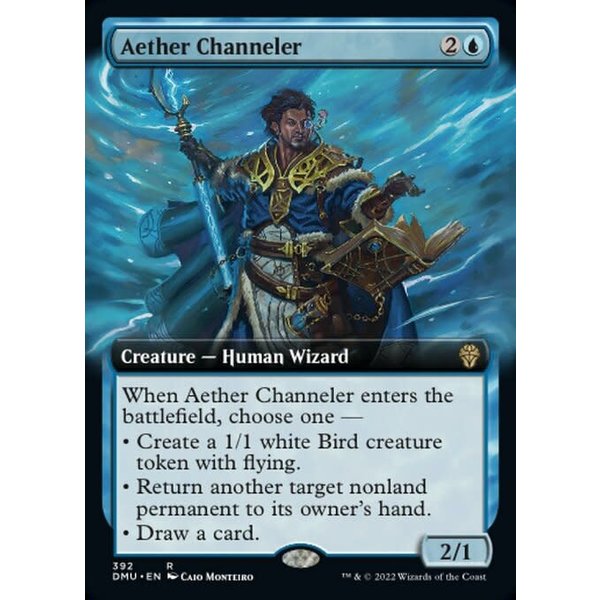 Magic: The Gathering Aether Channeler (Extended Art) (392) Lightly Played Foil