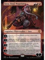 Magic: The Gathering Jaya, Fiery Negotiator (Borderless) (374) Lightly Played Foil