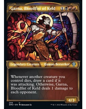 Magic: The Gathering Garna, Bloodfist of Keld (Showcase) (299) Lightly Played Foil