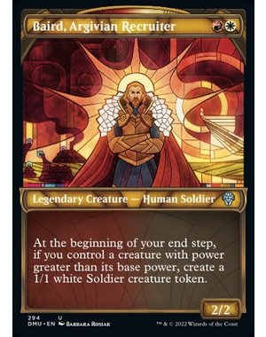 Magic: The Gathering Baird, Argivian Recruiter (Showcase) (294) Lightly Played Foil