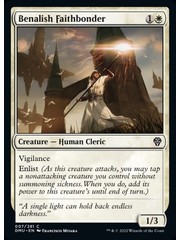 Magic: The Gathering Benalish Faithbonder (007) Lightly Played Foil
