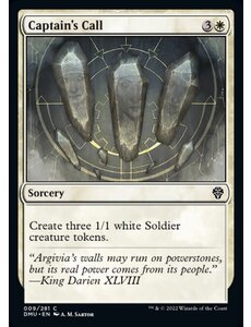 Magic: The Gathering Captain's Call (009) Lightly Played Foil
