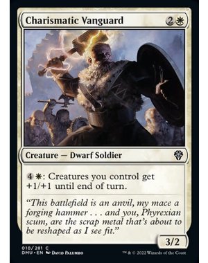 Magic: The Gathering Charismatic Vanguard (010) Lightly Played Foil