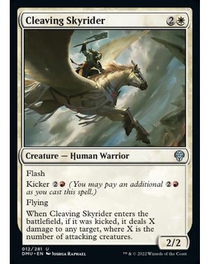 Magic: The Gathering Cleaving Skyrider (012) Lightly Played Foil