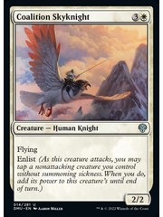 Magic: The Gathering Coalition Skyknight (014) Lightly Played Foil