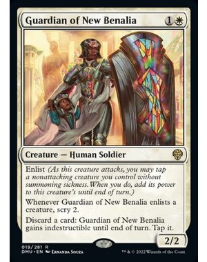 Magic: The Gathering Guardian of New Benalia (019) Lightly Played Foil