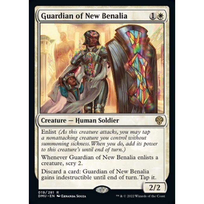Magic: The Gathering Guardian of New Benalia (019) Lightly Played Foil