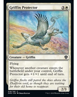 Magic: The Gathering Griffin Protector (018) Lightly Played Foil