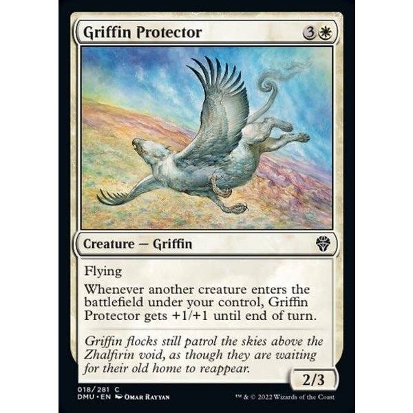 Magic: The Gathering Griffin Protector (018) Lightly Played Foil