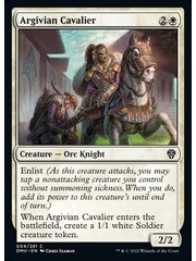 Magic: The Gathering Argivian Cavalier (004) Lightly Played Foil