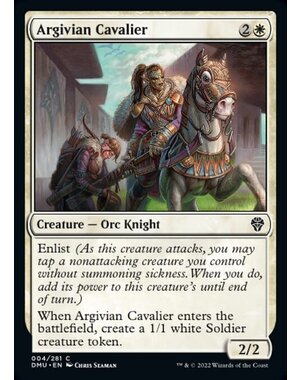 Magic: The Gathering Argivian Cavalier (004) Lightly Played Foil