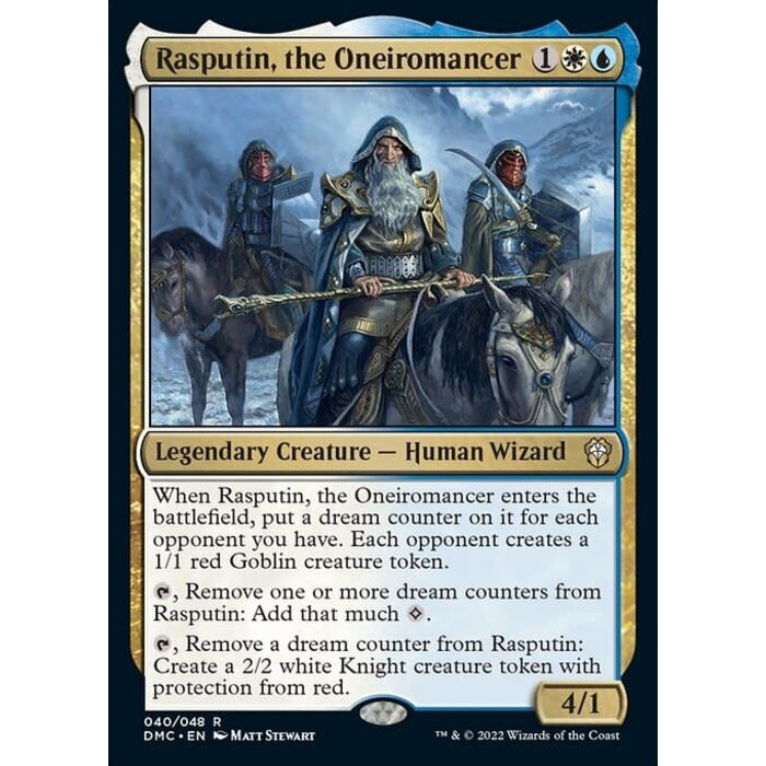 Magic: The Gathering Rasputin, the Oneiromancer (040) Lightly Played Foil