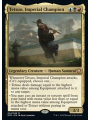 Magic: The Gathering Tetsuo, Imperial Champion (044) Lightly Played Foil