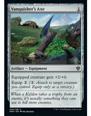 Magic: The Gathering Vanquisher's Axe (240) Lightly Played Foil
