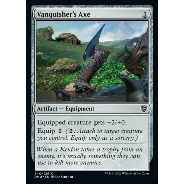 Magic: The Gathering Vanquisher's Axe (240) Lightly Played Foil
