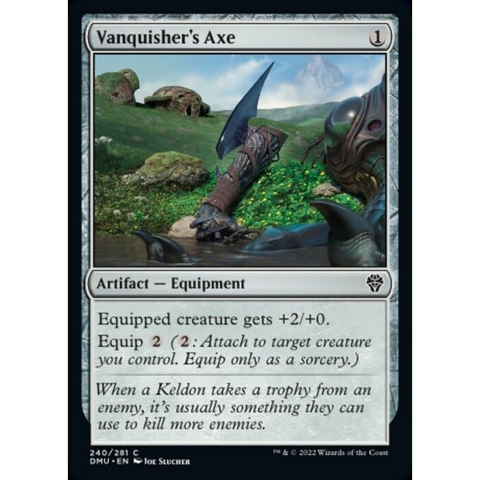 Magic: The Gathering Vanquisher's Axe (240) Lightly Played Foil