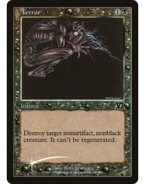 Magic: The Gathering Terror (002) Lightly Played Foil