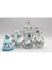 Foam Brain Blue Seal RPG Dice Set