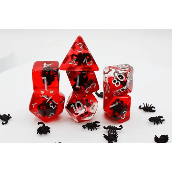Foam Brain Scorpion RPG Dice Set