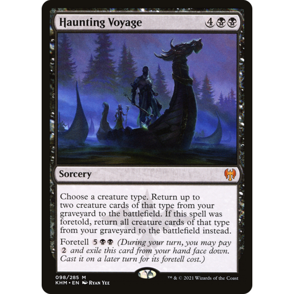 Magic: The Gathering Haunting Voyage (098) Lightly Played