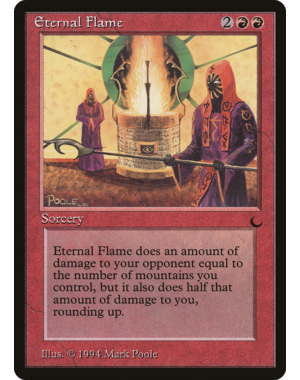 Magic: The Gathering Eternal Flame (061) Lightly Played