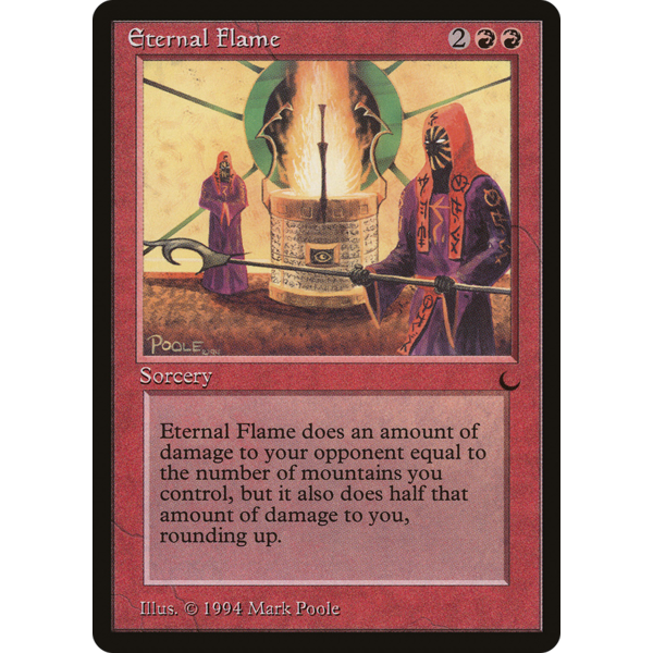 Magic: The Gathering Eternal Flame (061) Lightly Played