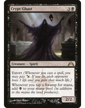 Magic: The Gathering Crypt Ghast (061) Lightly Played